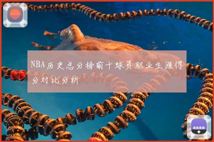 NBA历史总分榜前十球员职业生涯得分对比分析
